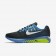Nike zapatillas para hombre air zoom structure 20 negro/azul foto/verde fantasma/blanco