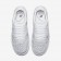 Nike zapatillas para mujer air force 1 flyknit low blanco/negro/blanco