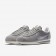 Nike zapatillas para hombre classic cortez nylon premium gris medio/vela/plata metalizado