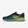Nike zapatillas para hombre flyknit air max negro/jade transparente/voltio/blanco