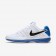 Nike zapatillas para hombre court air vapor advantage blanco/azul foto claro/negro
