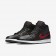 Nike zapatillas para hombre air jordan 1 mid negro/rojo team/blanco/rojo team