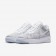Nike zapatillas para mujer air force 1 flyknit low blanco/negro/blanco