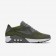 Nike zapatillas para hombre air max 90 ultra 2.0 flyknit verde puro/blanco/negro/gris oscuro