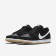 Nike zapatillas para hombre sb zoom dunk low pro negro/marrón claro goma/blanco