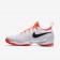 Nike zapatillas para mujer court air zoom ultra react blanco/hipernaranja/negro