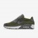 Nike zapatillas para hombre air max 90 ultra 2.0 flyknit verde puro/blanco/negro/gris oscuro
